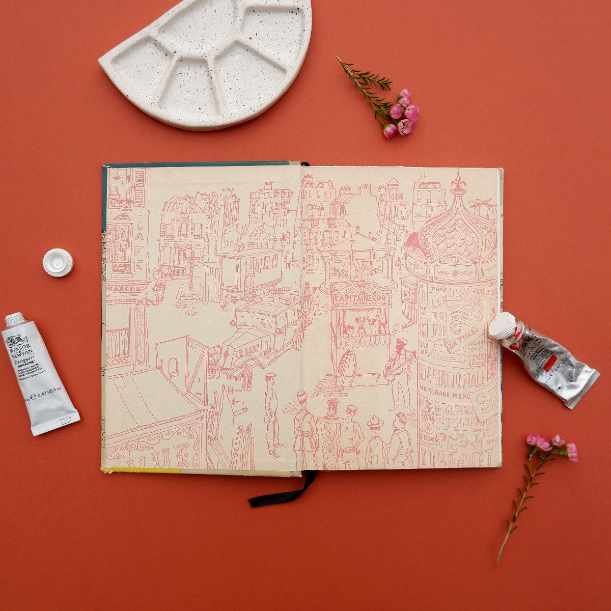 Love of Seven Dolls ~ Fabriano Sketchbook