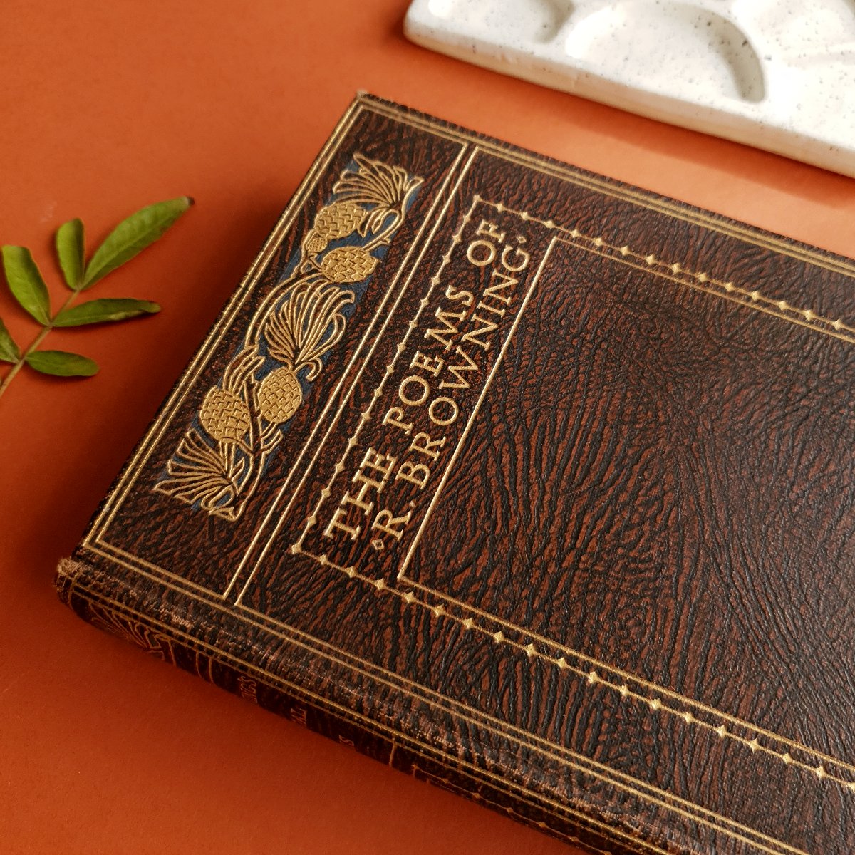 The Poems of R. Browning ~ Aquapaper Sketchbook