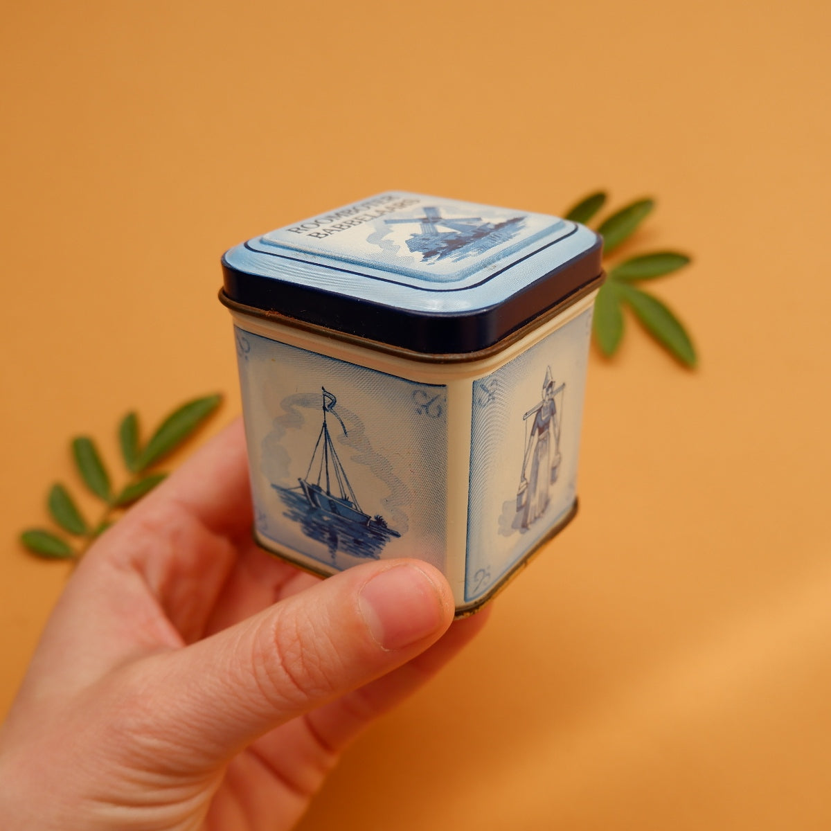 Roomboter paint tin