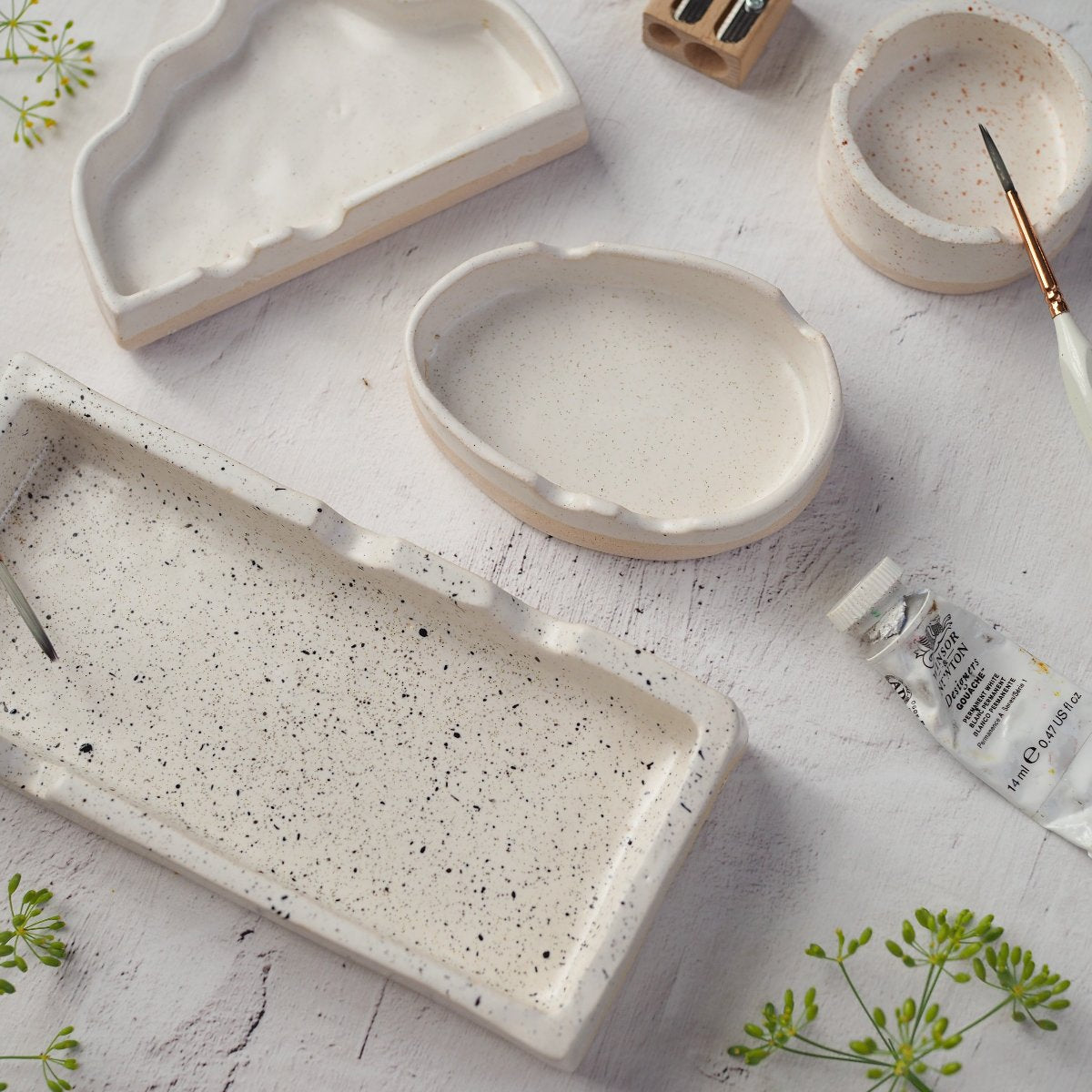 Ceramic Mixing Tray