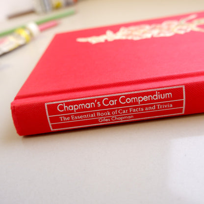 Chapman's car compendium ~ Fabriano Novel Sketchbook