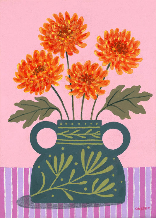 Flowers for Mum - Fine art print
