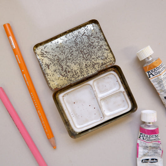Lady's own paint tin