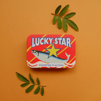 Lucky Star paint tin