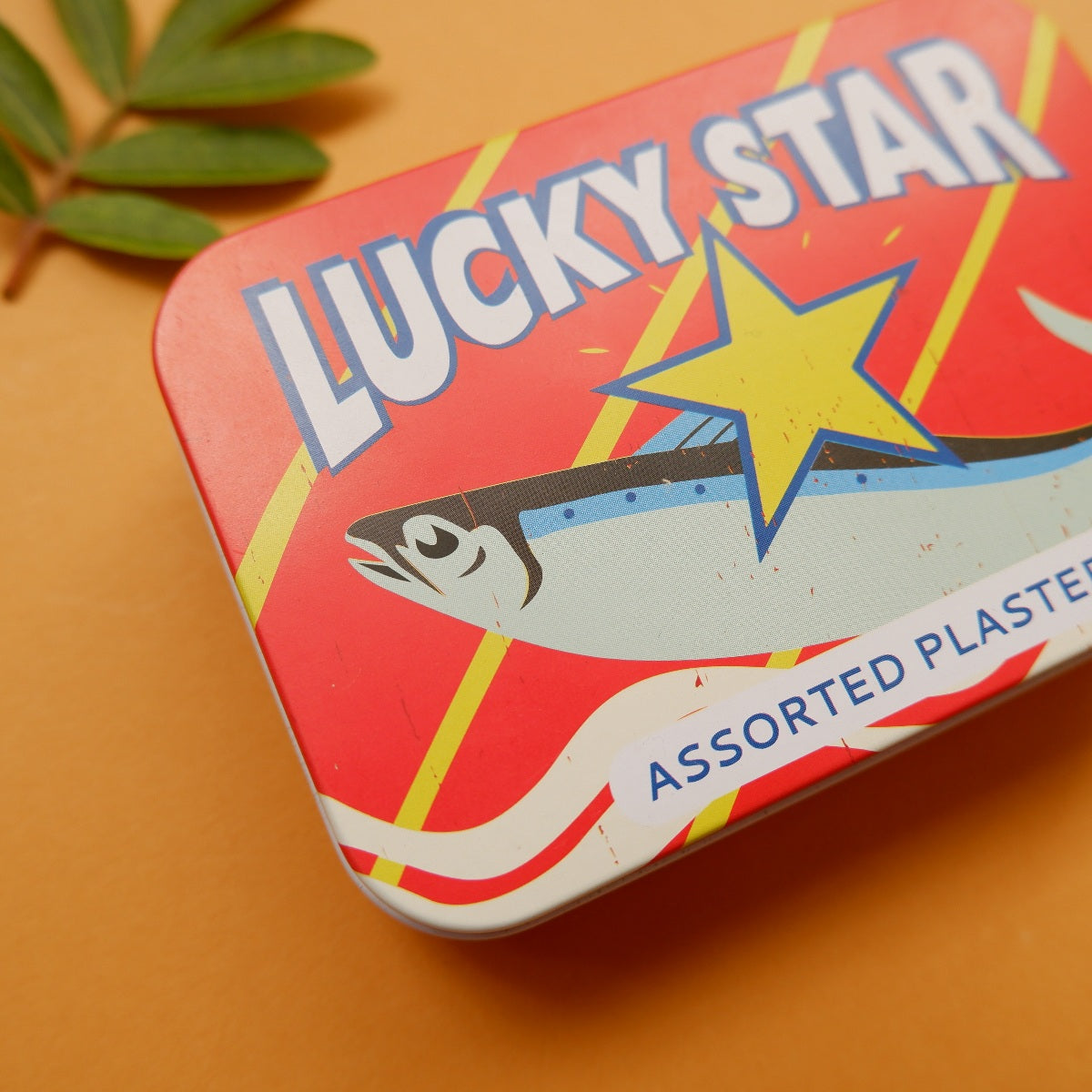 Lucky Star paint tin
